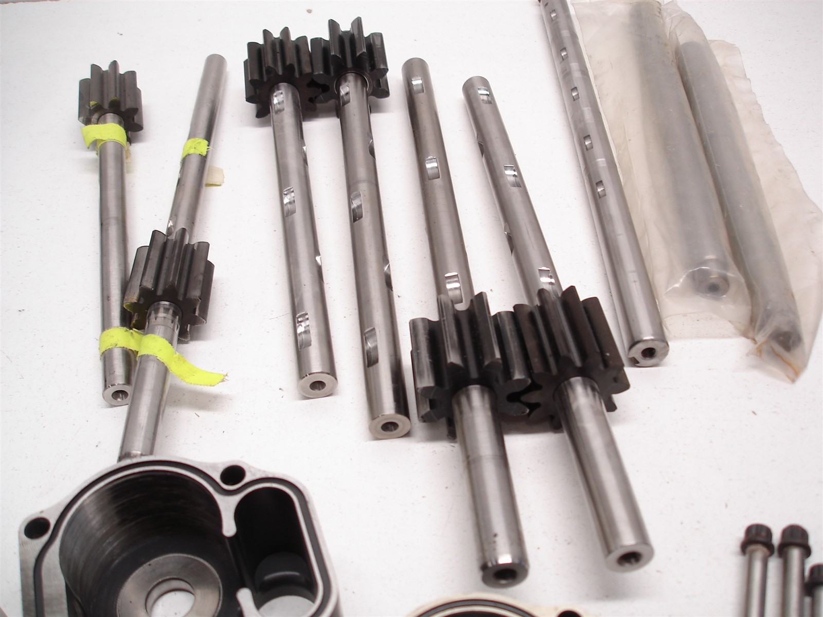 NASCAR BULK LOT AUTO VERDI ALUMINUM ROTOR TYPE DRY SUMP OIL PUMP ASSORTED PARTS