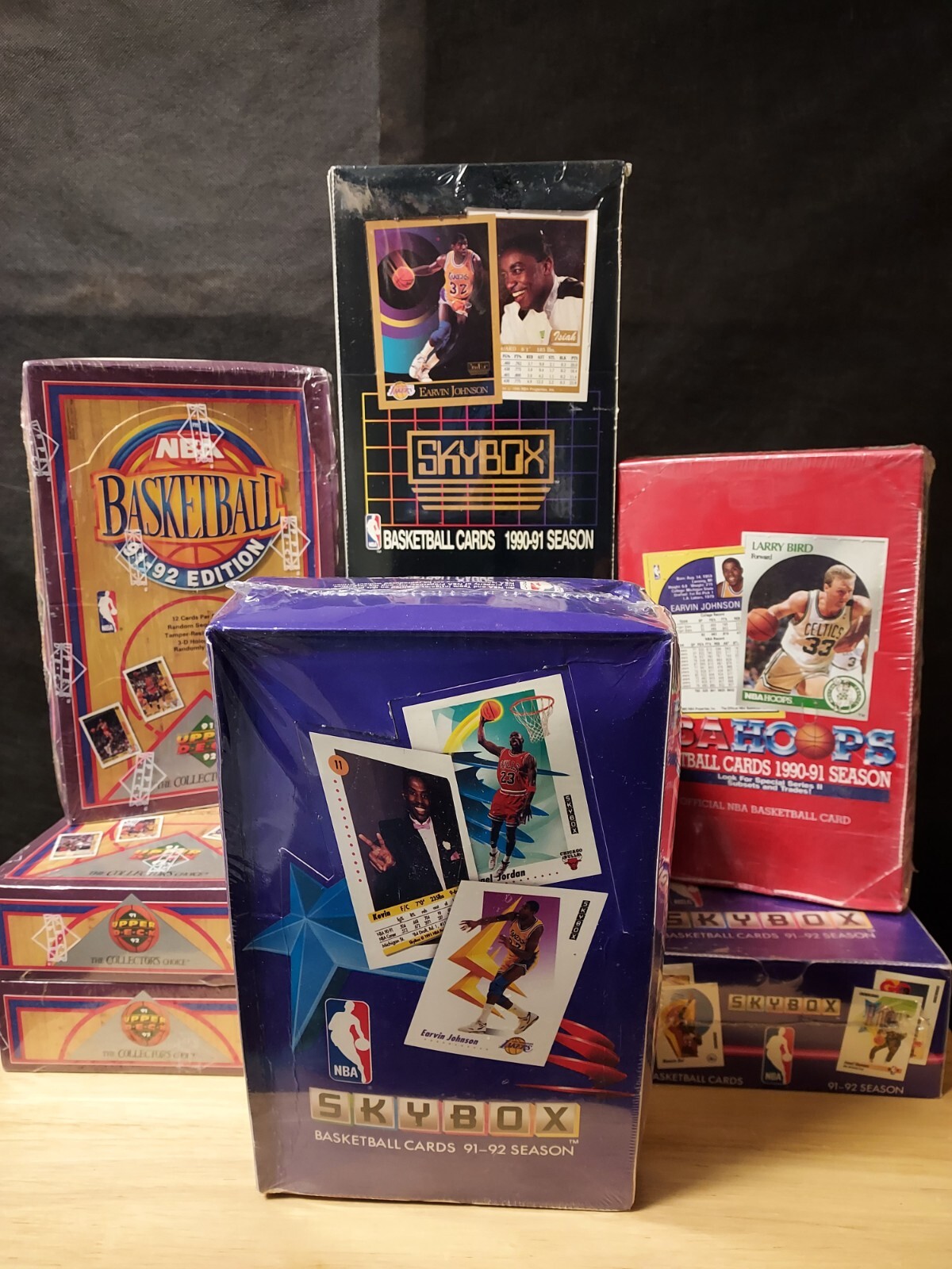 Lot of VINTAGE Unopened 75+ Basketball Cards in Factory Sealed Packs --NEW--