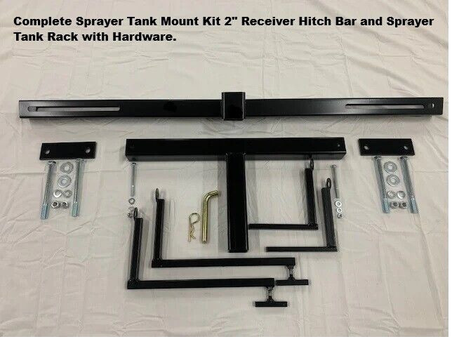 Sprayer Attachment & Hitch for Zero Turn Mowers Carry Boom & Spot Sprayer Tanks