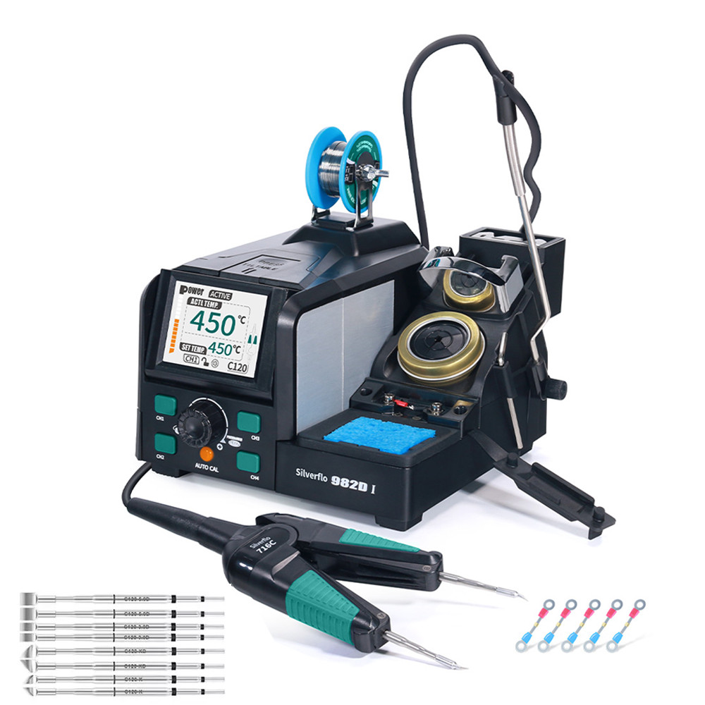 982D-III Hot Tweezers Soldering Station Digital C210/245 Soldering Iron kit