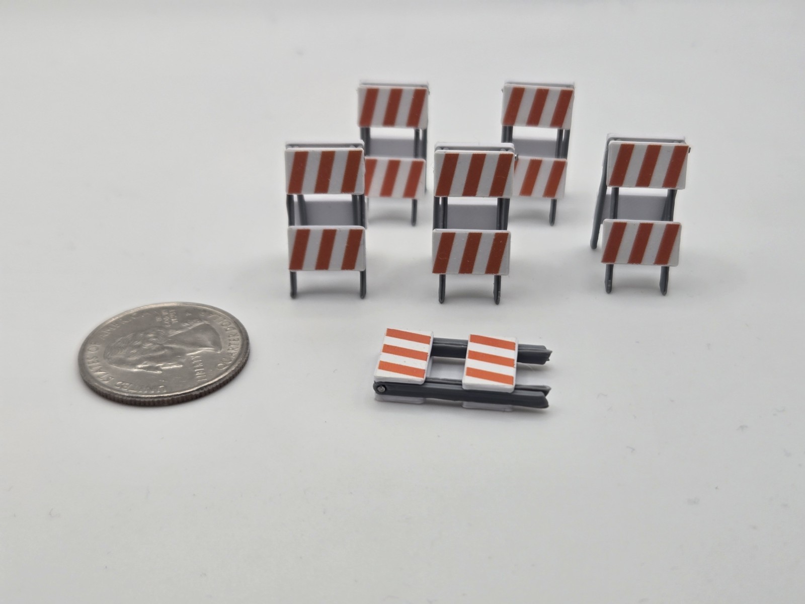 1/50 Scale Folding Type II Barricades *6 Pack*
