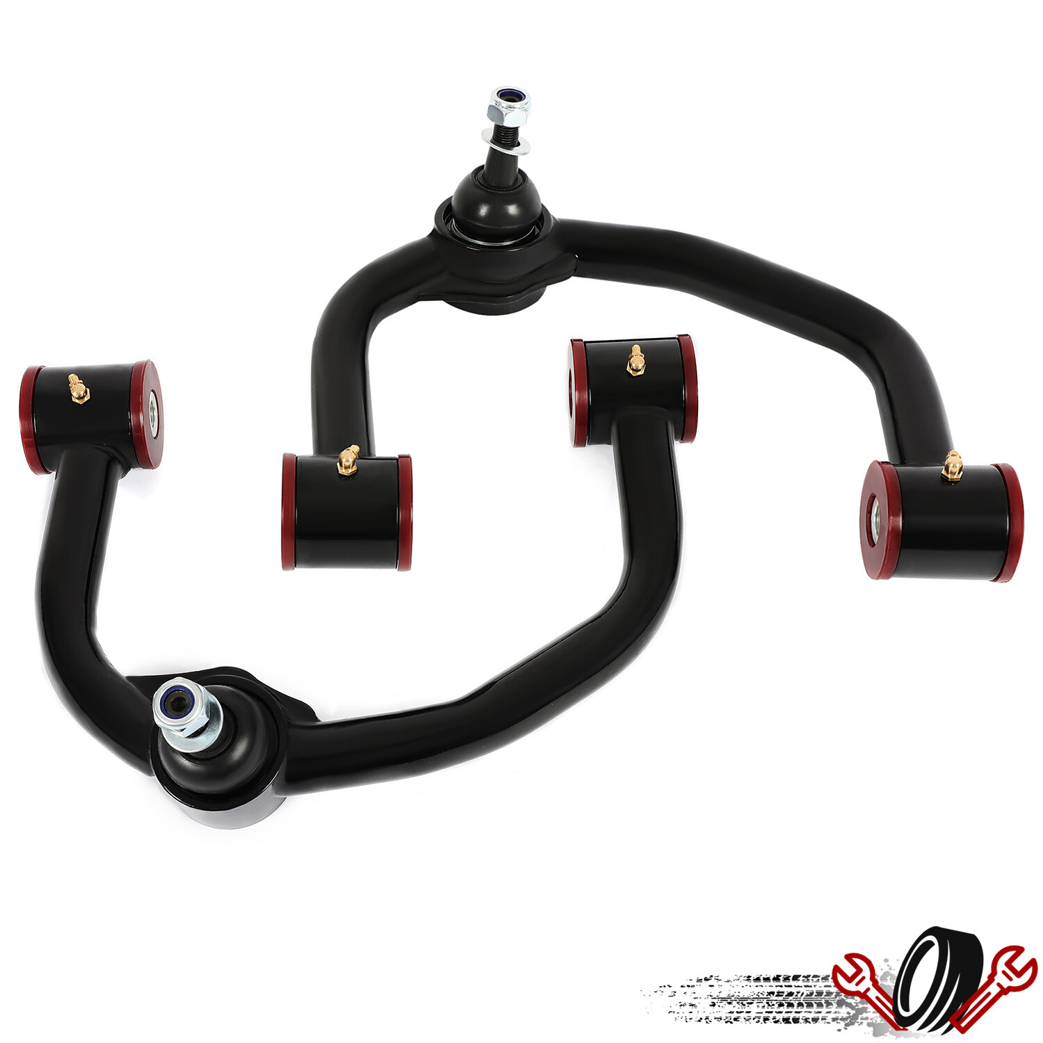 For F150 Front Upper Control Arms For 0-4" Lift For 2004-2020 Ford F-150 LH+RH