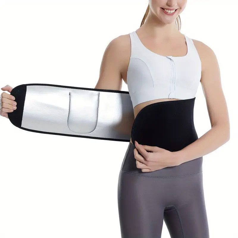 Slimming Waist Trainer & Trimmer Belt Lower Belly Fat Sweat Band Men & Women USA