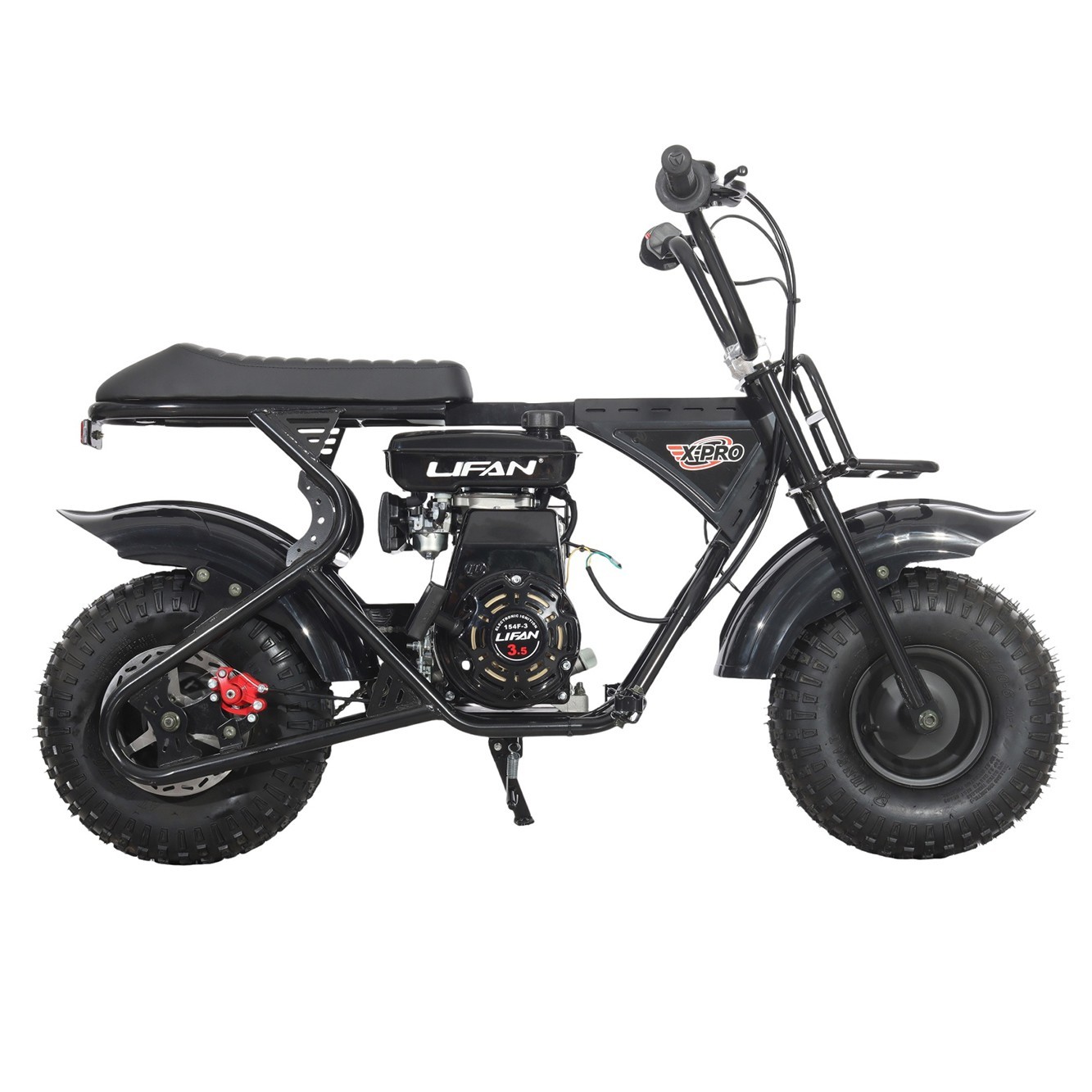 X-PRO Falcon 105cc Mini Dirt Bike, 4 Stroke Kids Pit Bike, 6" Wheels, Pull Start