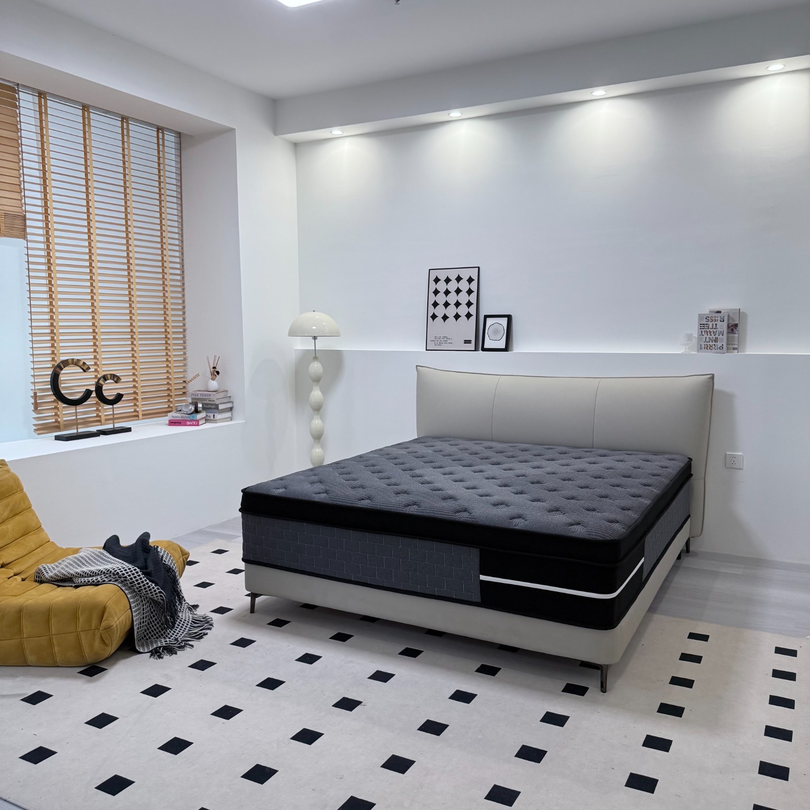 Full Queen Size Hybrid Mattress Gel Memory Foam Medium Firm in a Box 8 12 14Inch