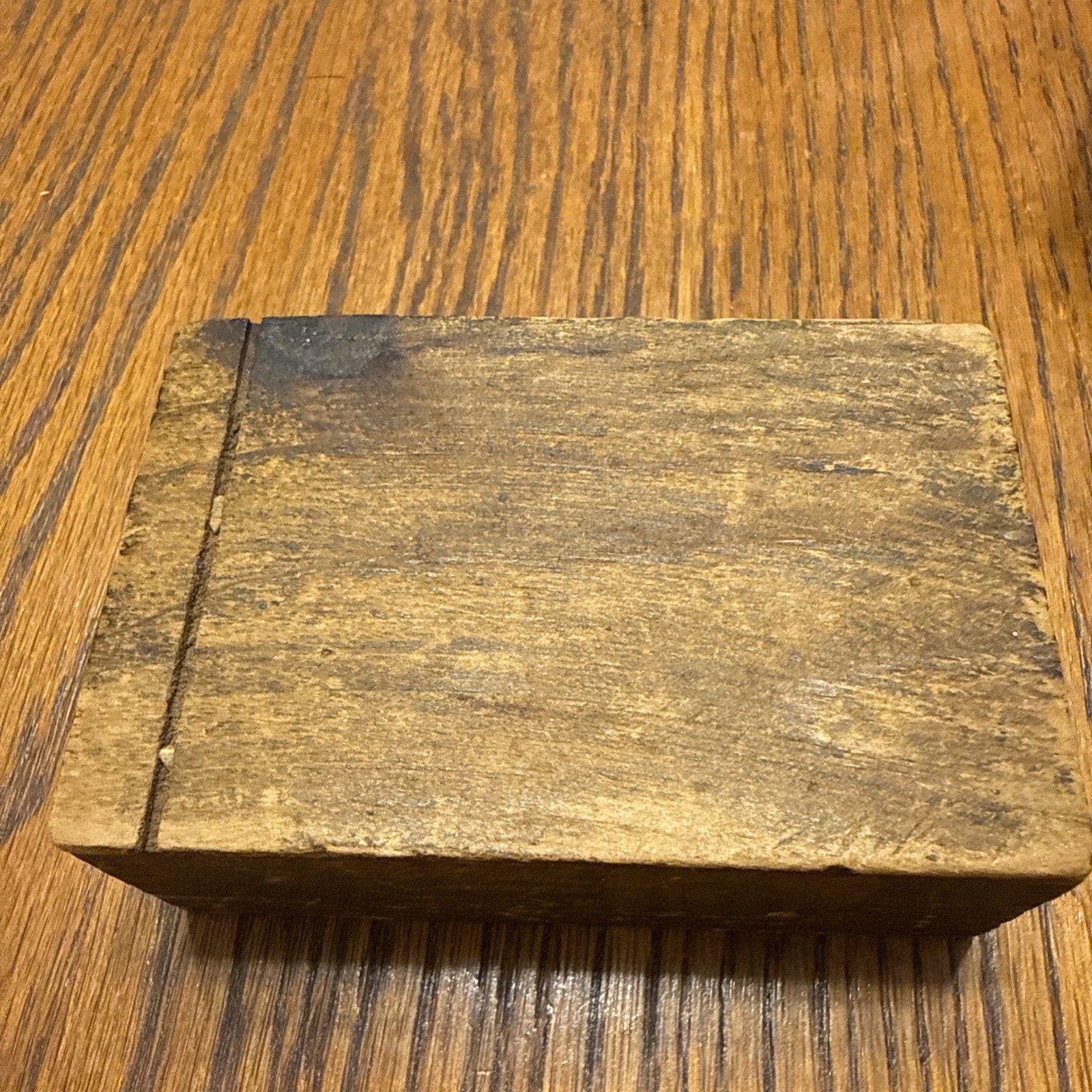 Antique D.V. Brown Optician Wooden Tool Box Philadelphia PA Optics