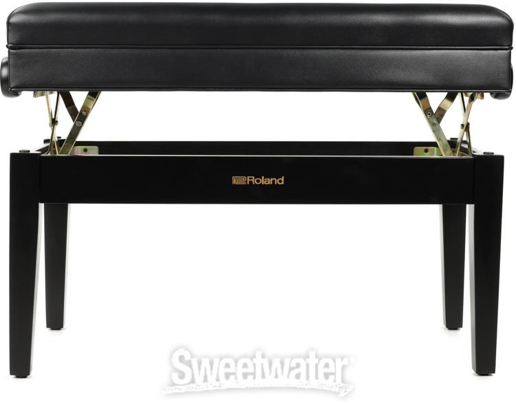 Roland RPB-D400BK Duet Piano Bench - Satin Black