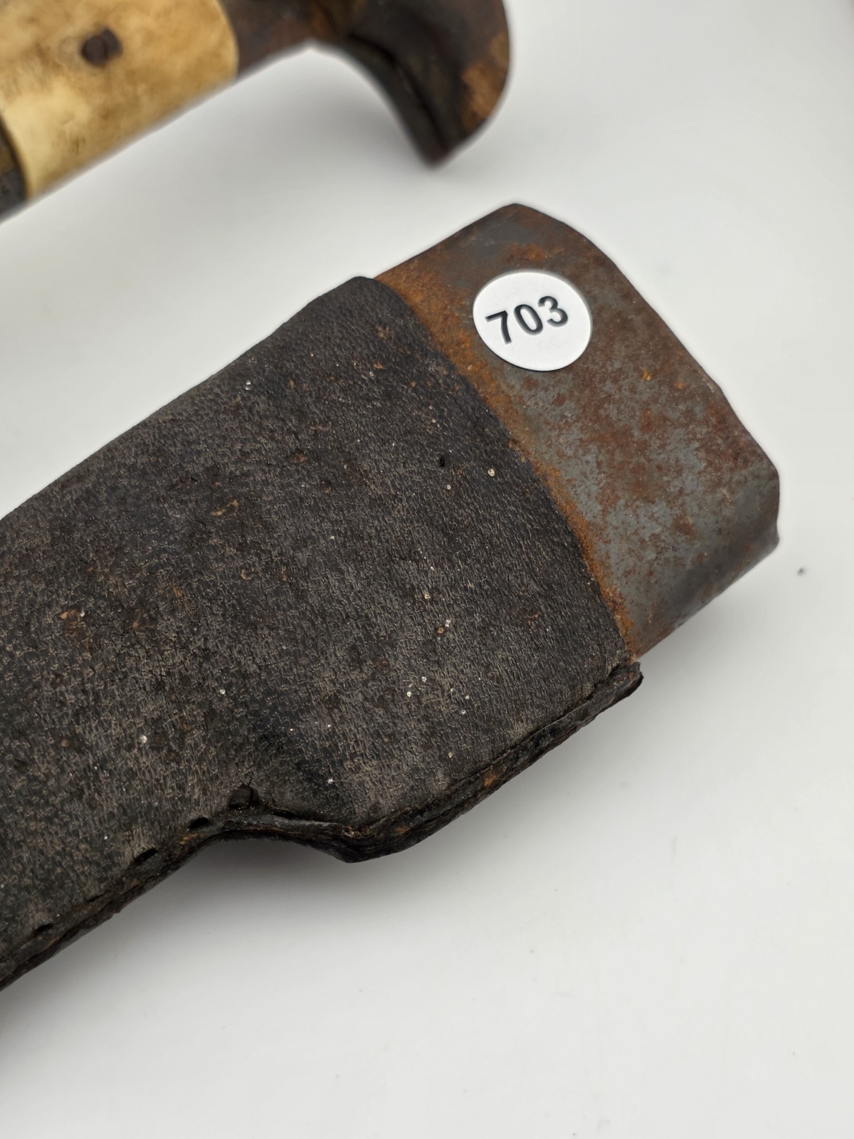 Original Victorian Afghan Khyber Pass Chura Dagger with Scabbard circa 1840