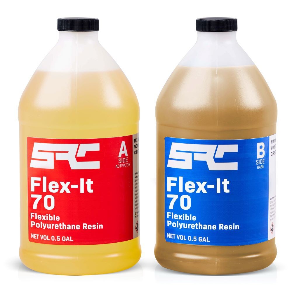 SPRESIN Flex-It 70 Urethane Resin – Medium Flexible Rubber for Molds & Parts