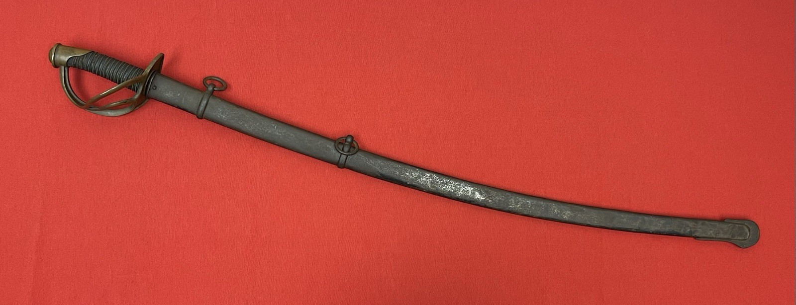 M1860 U.S. Civil War Cavalry Saber Sword Used Free Shipping