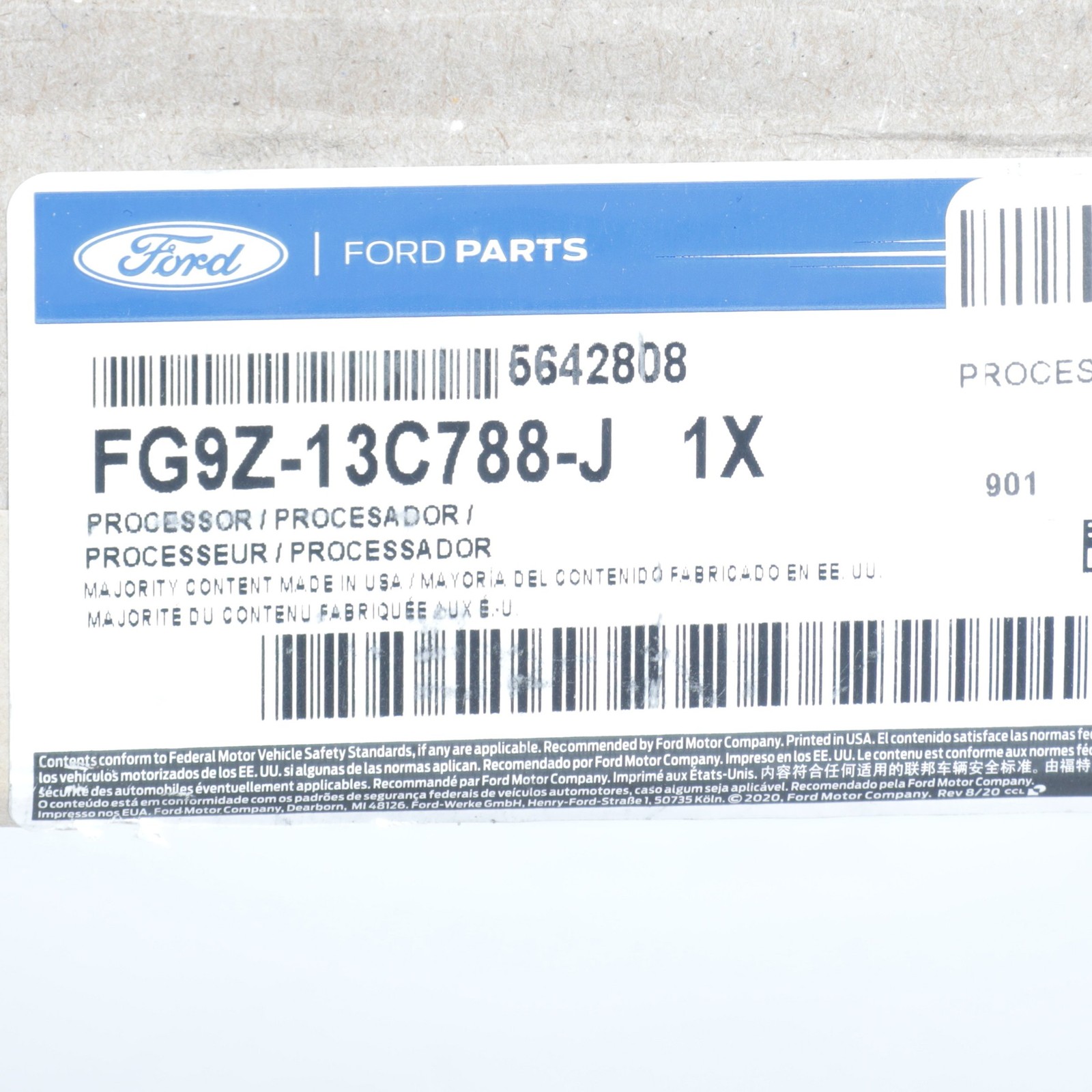 OEM NEW Ford Lincoln MKX 2016-2018 Headlight Control Module-LED-FG9Z-13C788-J