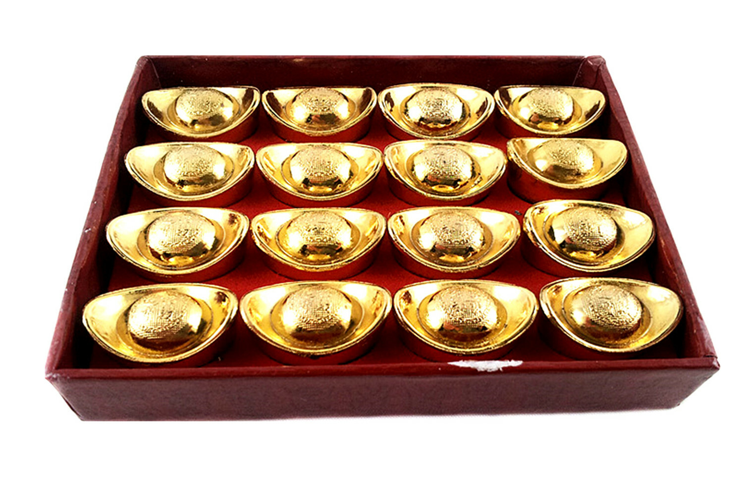 Feng Shui Gold Ingot / Yuan Bao /chinese ancient money for Wealth Luck-16