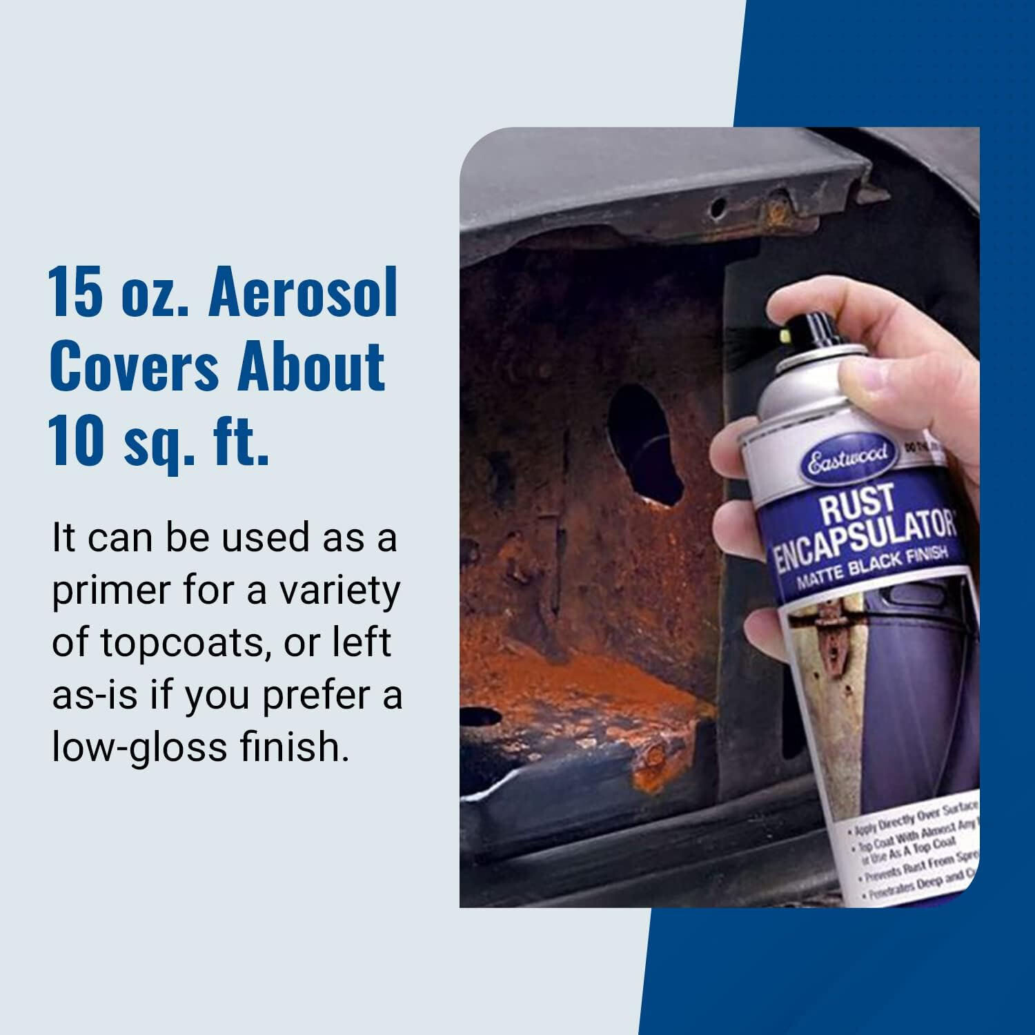 Eastwood Rust Encapsulator Aerosol 15 Oz Black 4 Pack