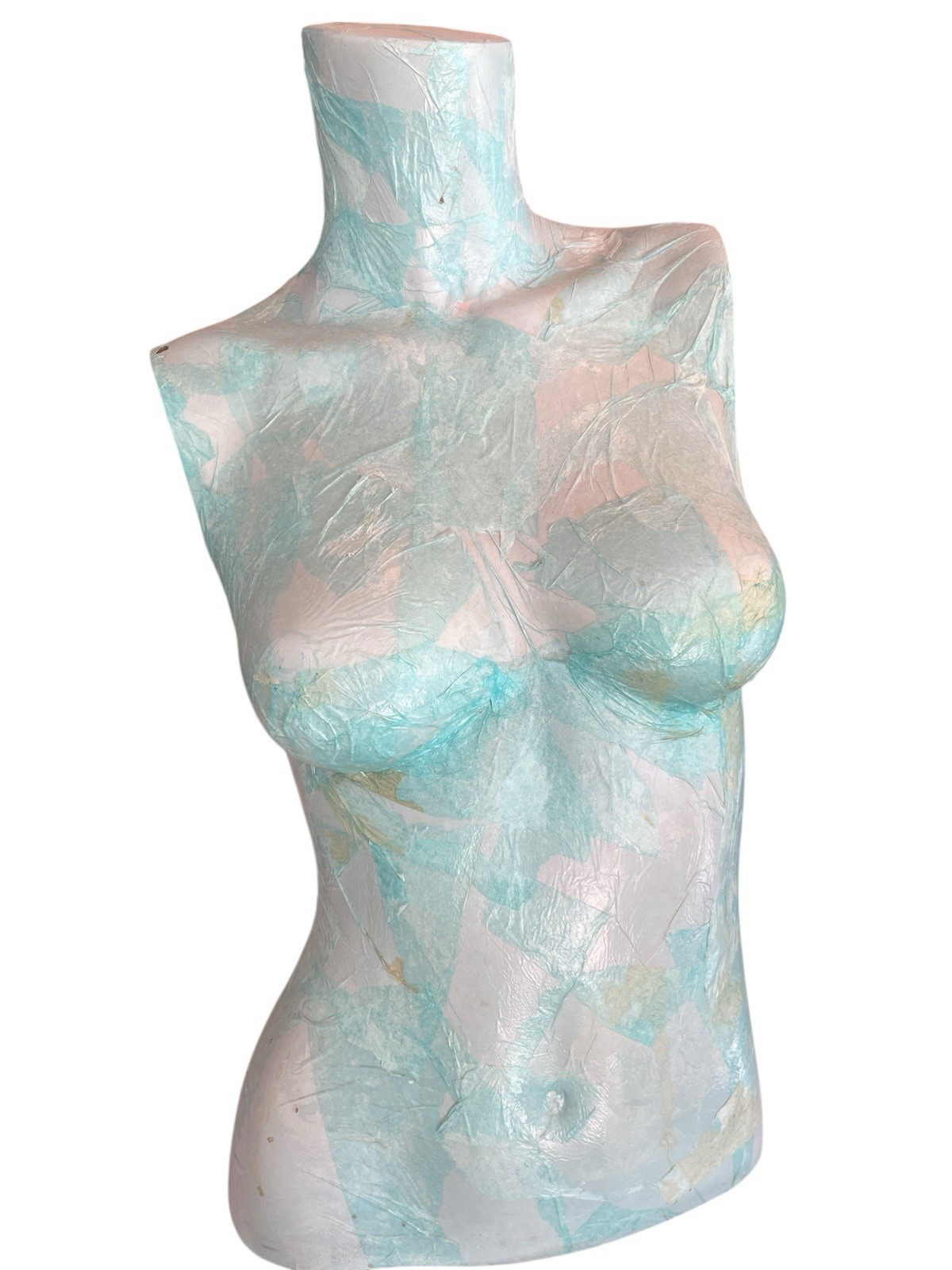 Female Mannequin Torso Bust 22’’ Heavy Display Form Jewelry Photography Prop