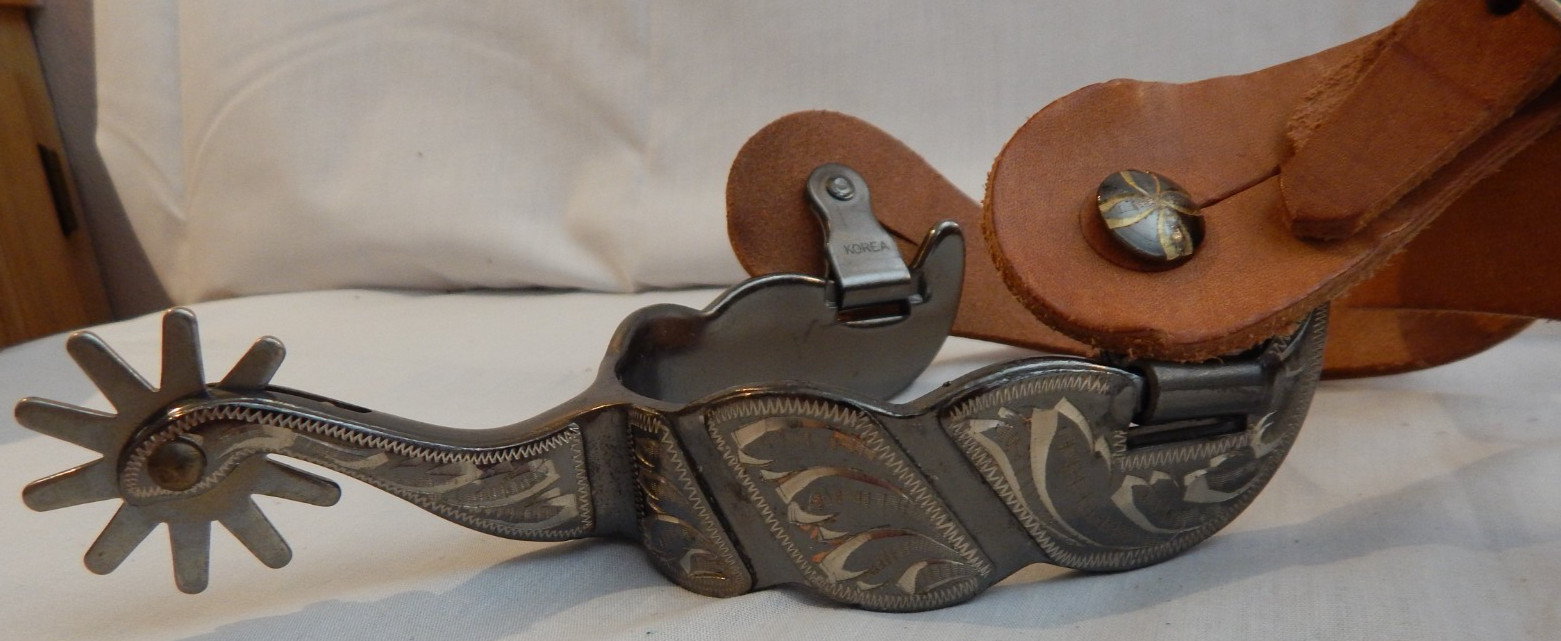 El Paso Style Western Cowboy Spurs - 79