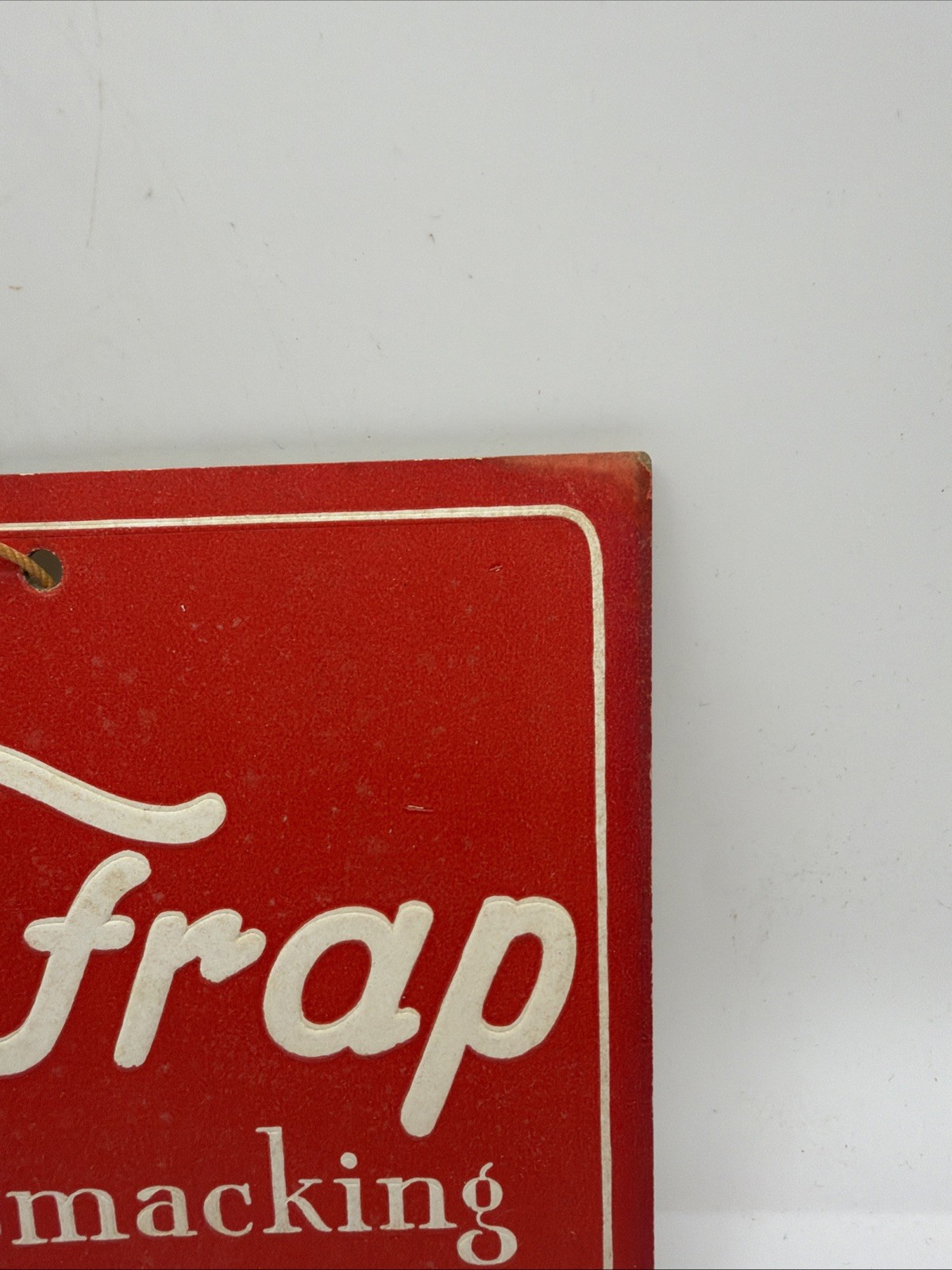 Cherry Frap Soda Advertising Sign