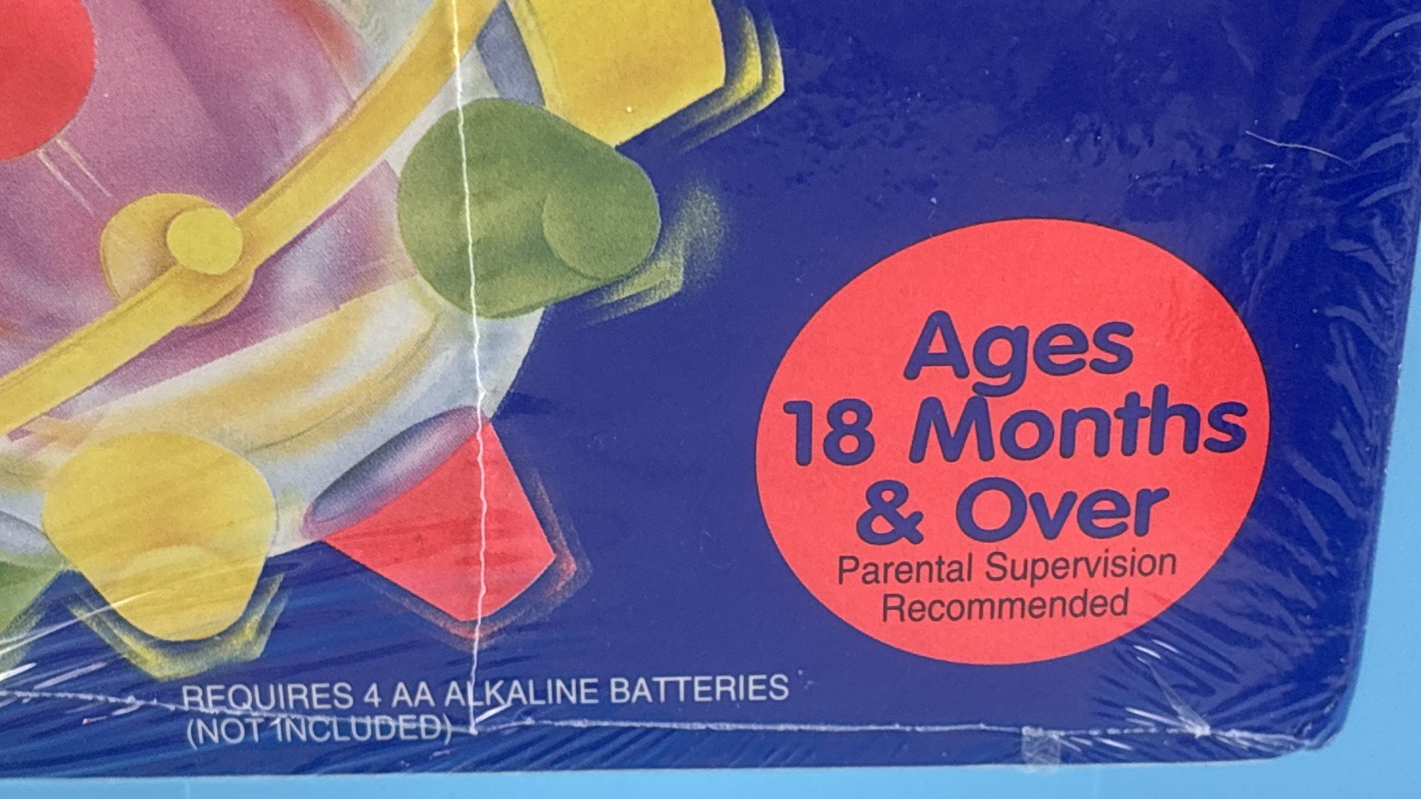 Vintage 1995 ERTL Motorized Bumble Bright New Sealed Classic Toy! Clear NIB!