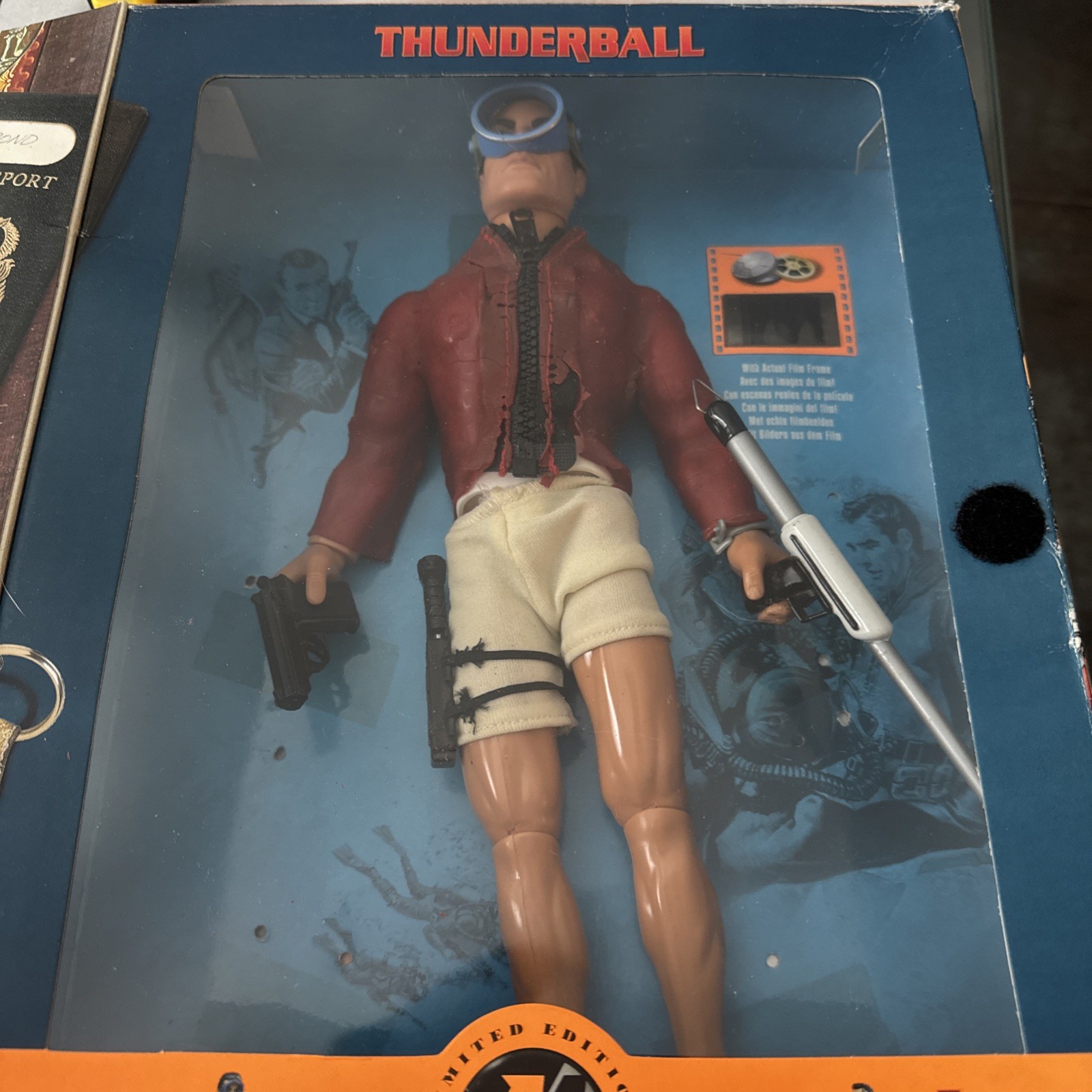 1997 Hasbro Action Man James Bond 007 Thunderball Fast Ship