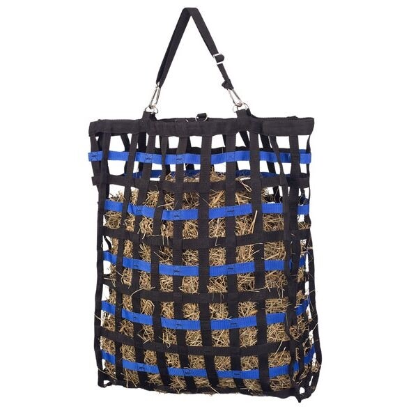 Slow Feeder Nylon Web Hay Feed Net - 2" x 2" Openings - 33" Long