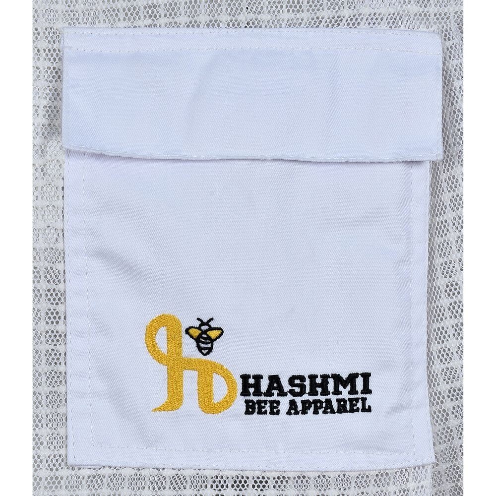 Bee Jacket Sting Protected 3 Layer Jacket Fencing Veil White Beekeeper Jacket