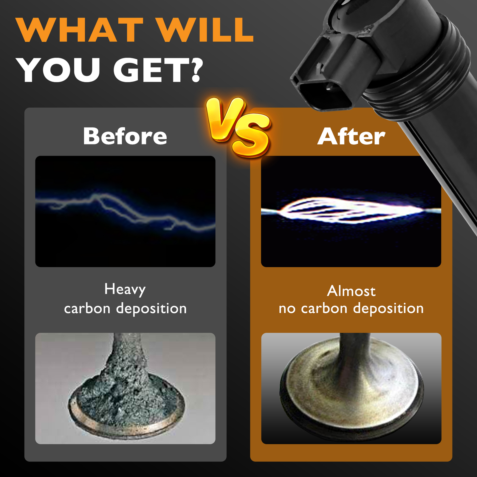 4x Ignition Coils Pack For 2003-18 Kawasaki Ninja ZX-6R ZX-6RR F6T570 21171-1282