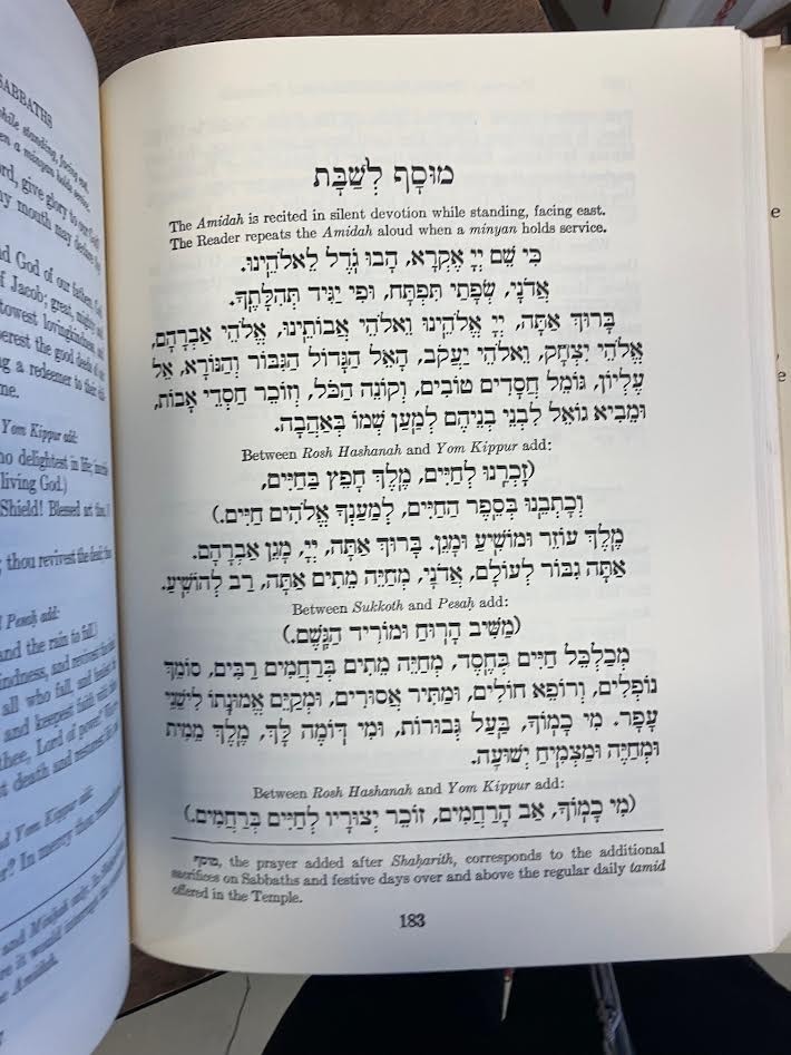 LARGE TYPE EDITION Prayer Book For Sabbath & Festivals Philip Birnbaum