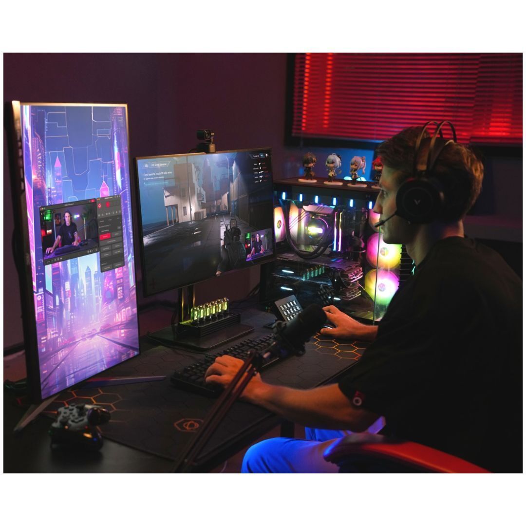 OBSBOT Tiny 2 Lite AI Powered 4K PTZ Webcam with Advanced CMOS Sensor