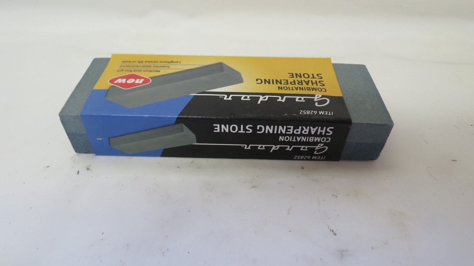 Sharpening Stone Dual Grit Knife Sharpener Superior Wear 62852