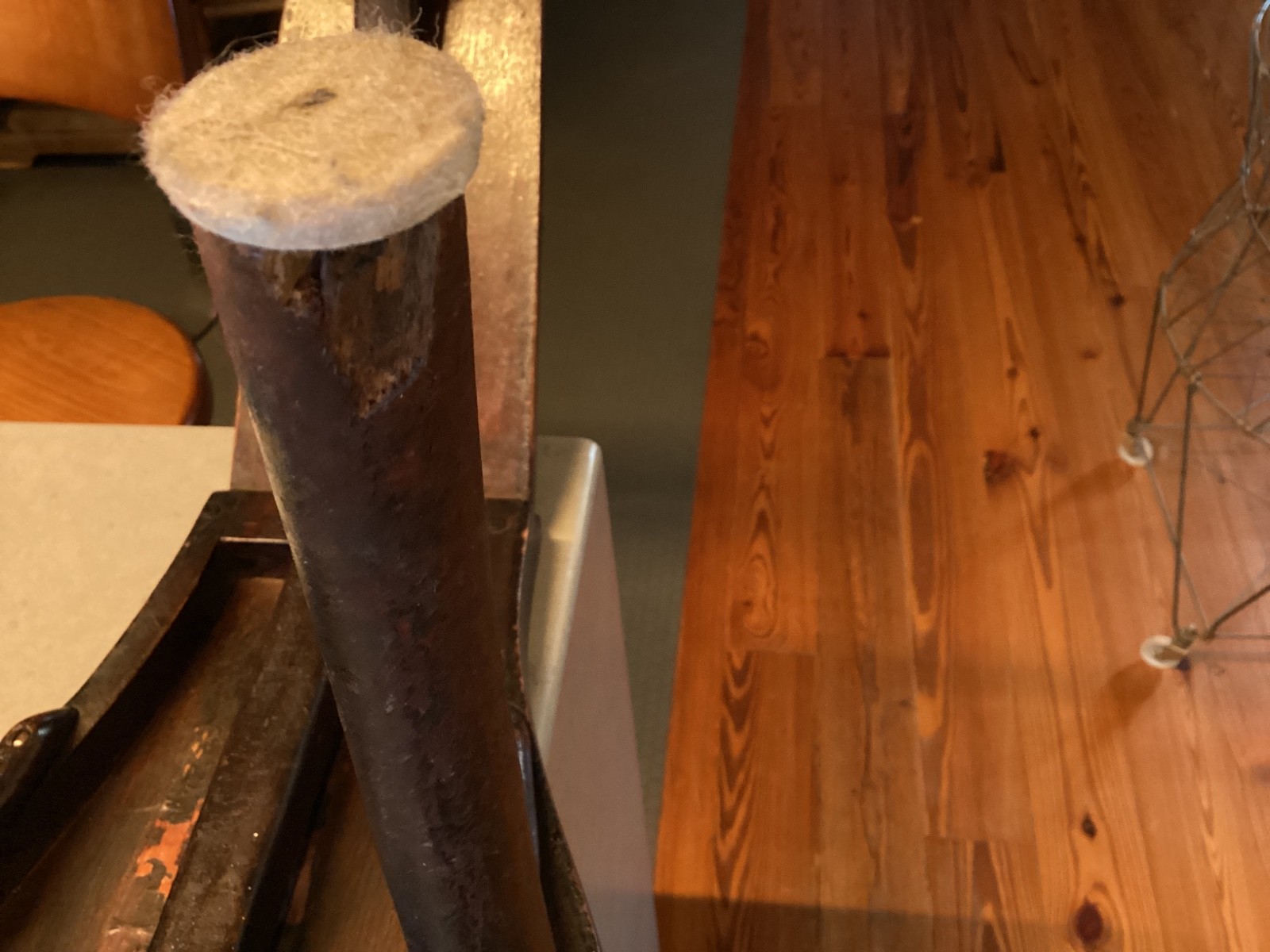 Antique Thonet Bentwood Shoe Fitting Stool, Brown, 25x12.5x15.5"