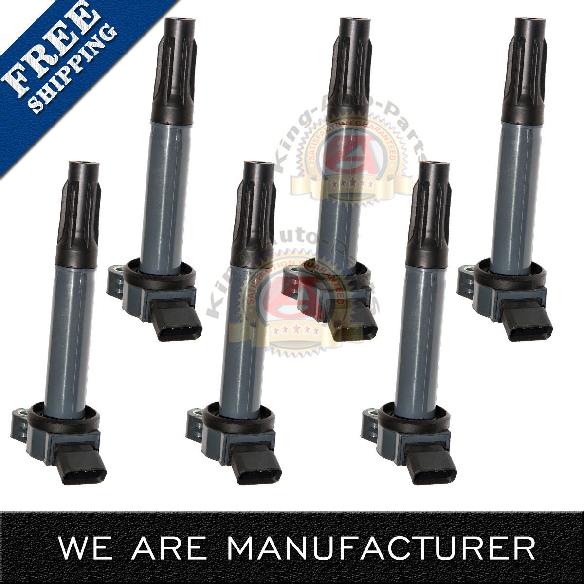 Ignition Coil Pack for Camry Rav4 Avalon Lexus RX350 ES350 3.5L UF487 Set of 6
