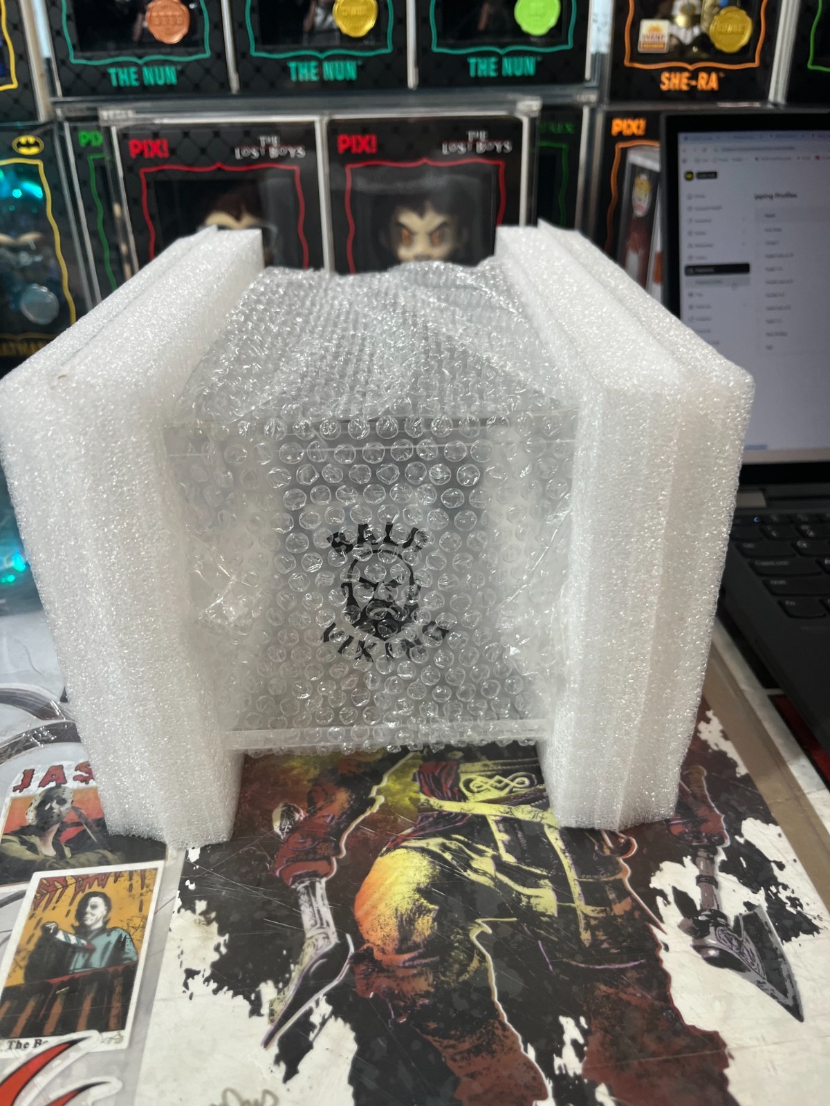 Bald Viking Armor Single Protector | Premium Acrylic Case for Thrilljoy PIX | St