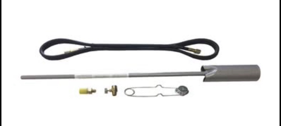 Red Dragon VT2-1/2-24CE Torch Kit, Propane, 500000 BTU, 10 ft L Hose, 23 in Hand