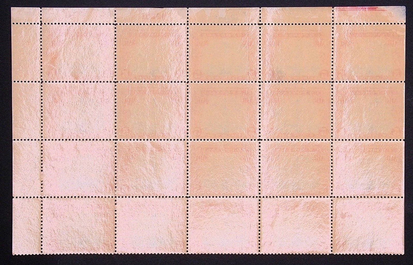 lss USA C11 1928 Beacon Airmail MNH VF Plate Block of 20 'No TOP' Very Rare!!