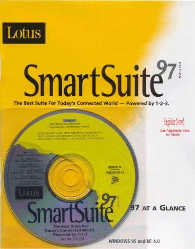 Lotus SmartSuite 97 WordPro + 123 + Approach 96 Ver 5.0