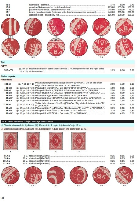 YUGOSLAVIA 1918–1991 Specialized Catalog of Postage Stamps 2024