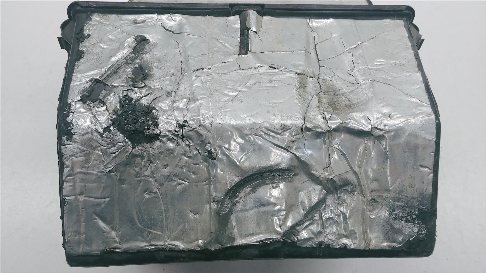 2014 Polaris Switchback Assault 800 Air Box Silencer Upper & Lower w Boots