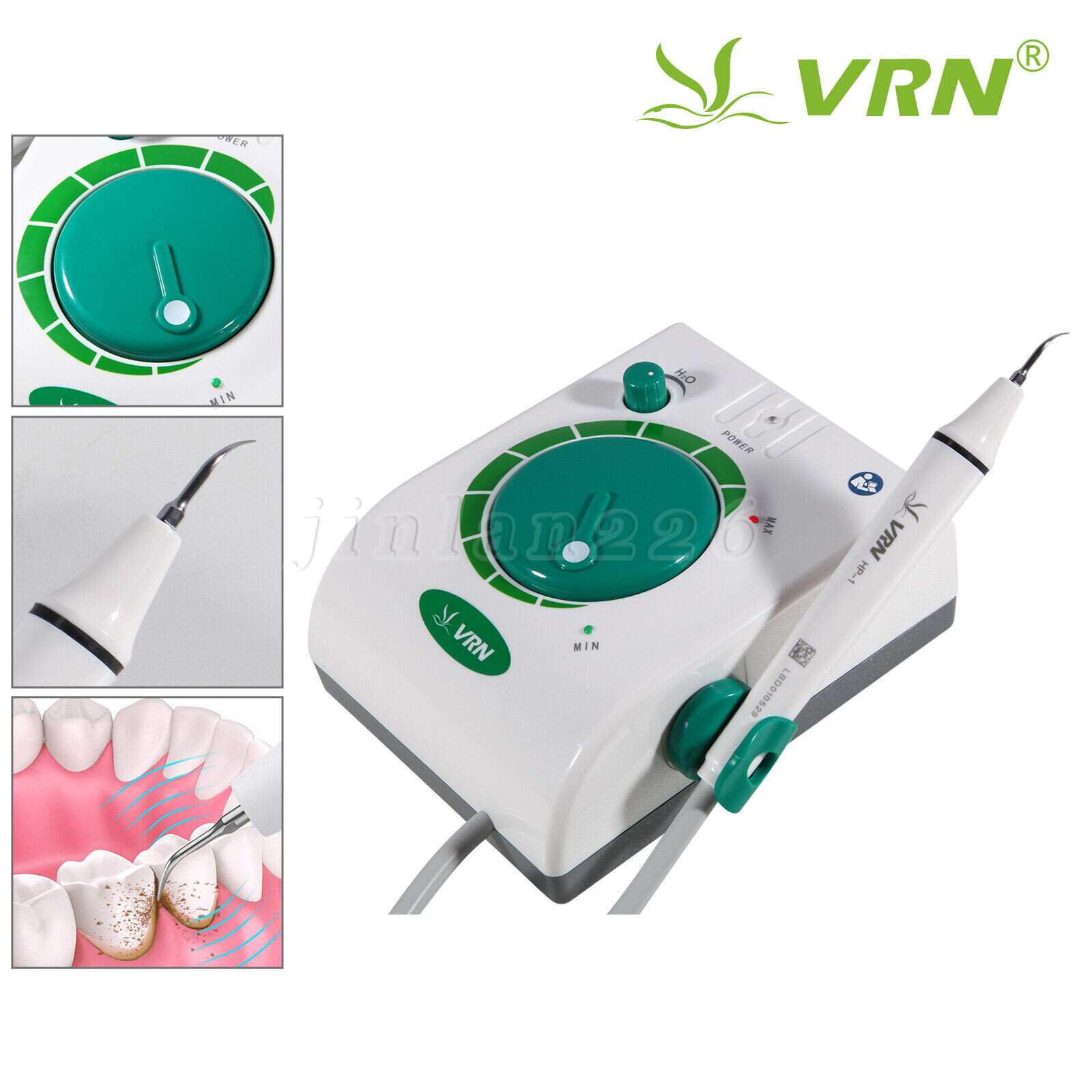 Dental Ultrasonic Scaler Piezo Scaling Handpiece Cleaning fit EMS Woodpecker USA