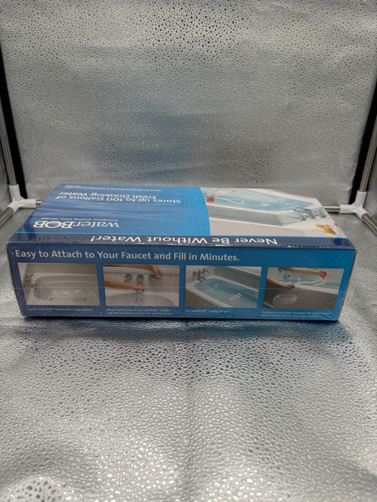 Water BOB Survival Emergency Drinking Fresh Water Storage 100-Gallons Kit SEALED