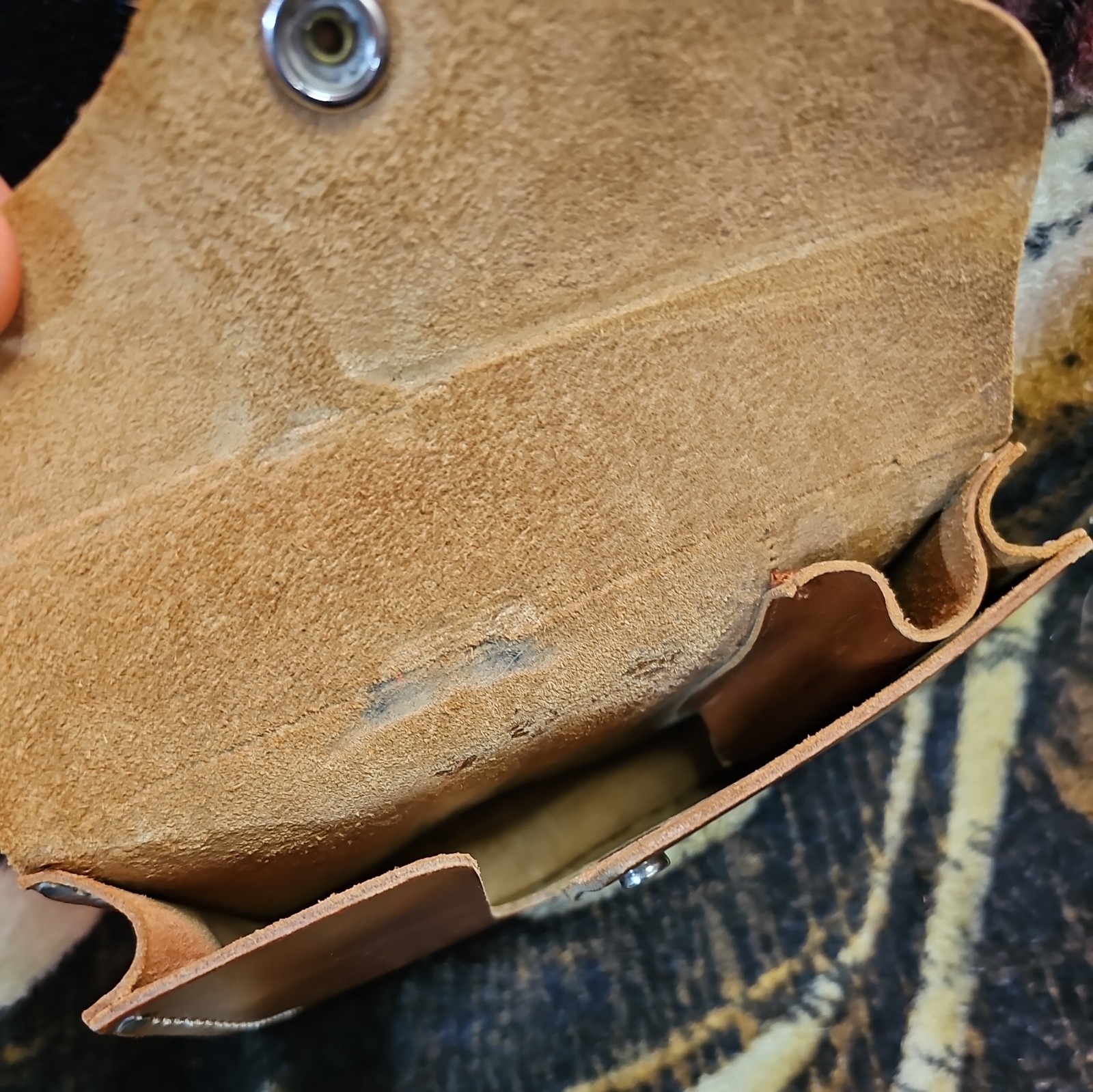 Vintage Antique Surveyors Compass Warren Knight Co Philadelphia PA W/pouch