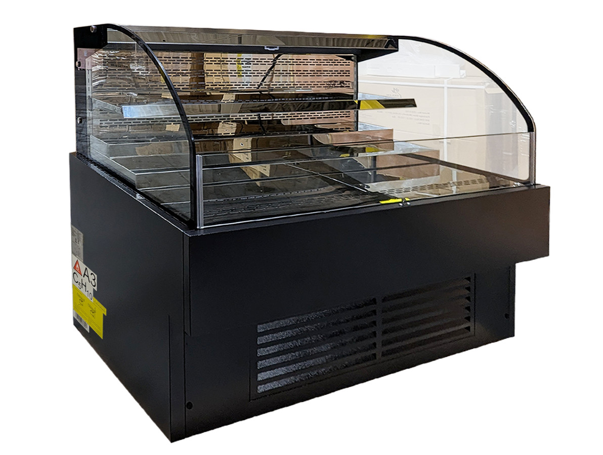 NSF 60" W Refrigerated Open Air Cooler Display Case Grab & Go Merchandiser CSA