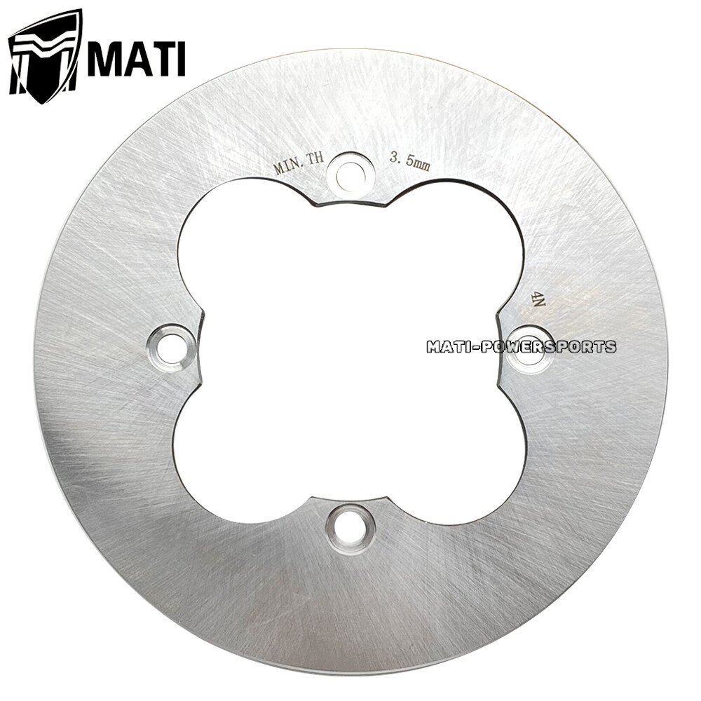 Rear Brake Disc Rotor W/Bolts for Suzuki LT-Z400 LTZ400Z Quadsport Z400 2003-14