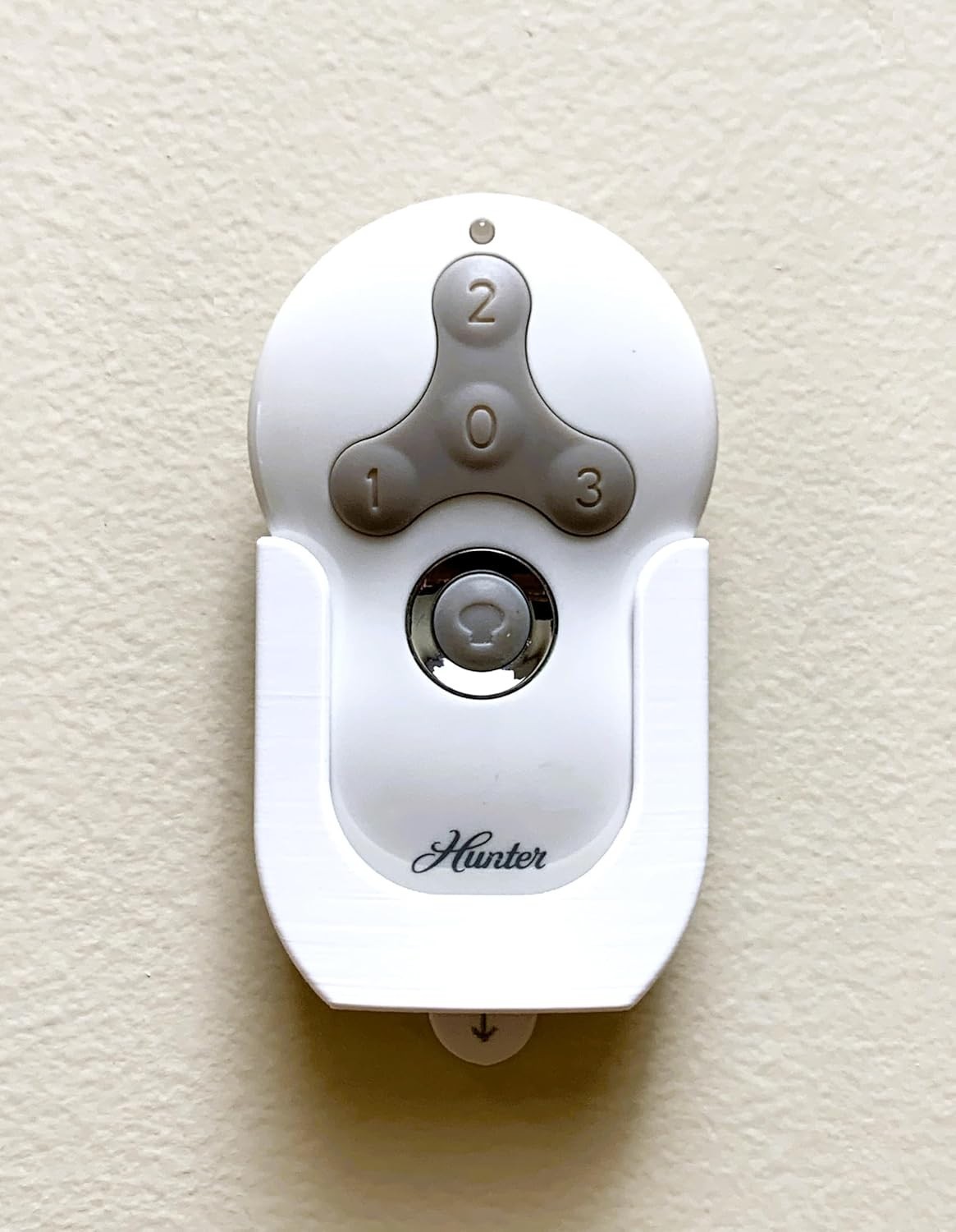 Ceiling Fan Remote Holder Wall Mount for Hunter 99122 99123 Ceiling Fan White