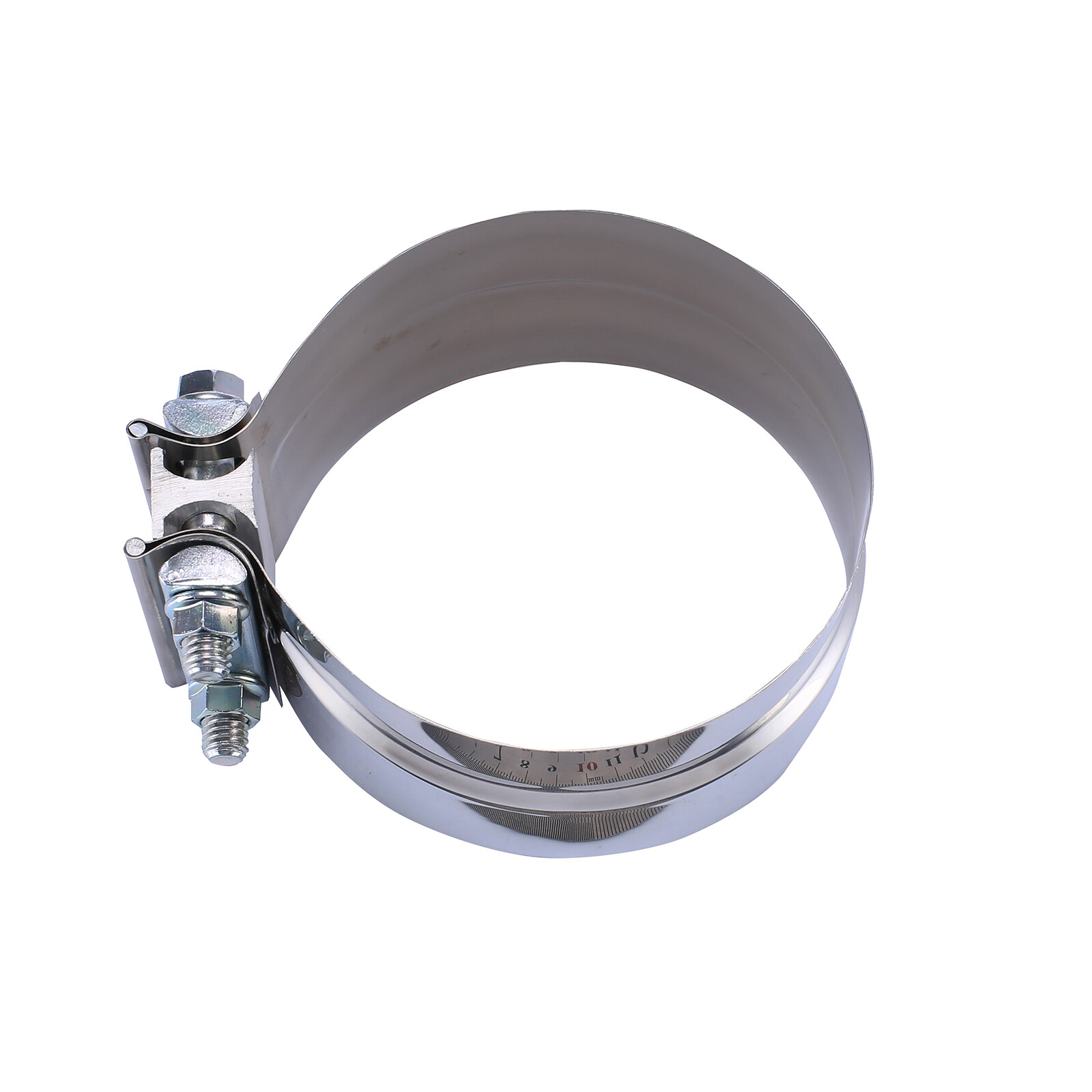 2Pack 5" inch Stainless Steel 304 Lap Joint Clamp Heavy Duty Exhaust Band Clamp