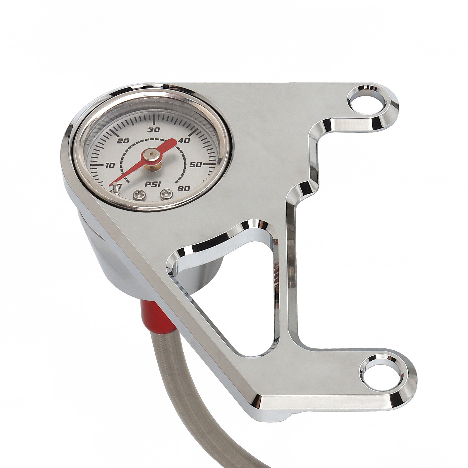 Chrome Oil Pressure Gauge Kit For Harley Twin Cam Touring Dyna Softail 1999-2017