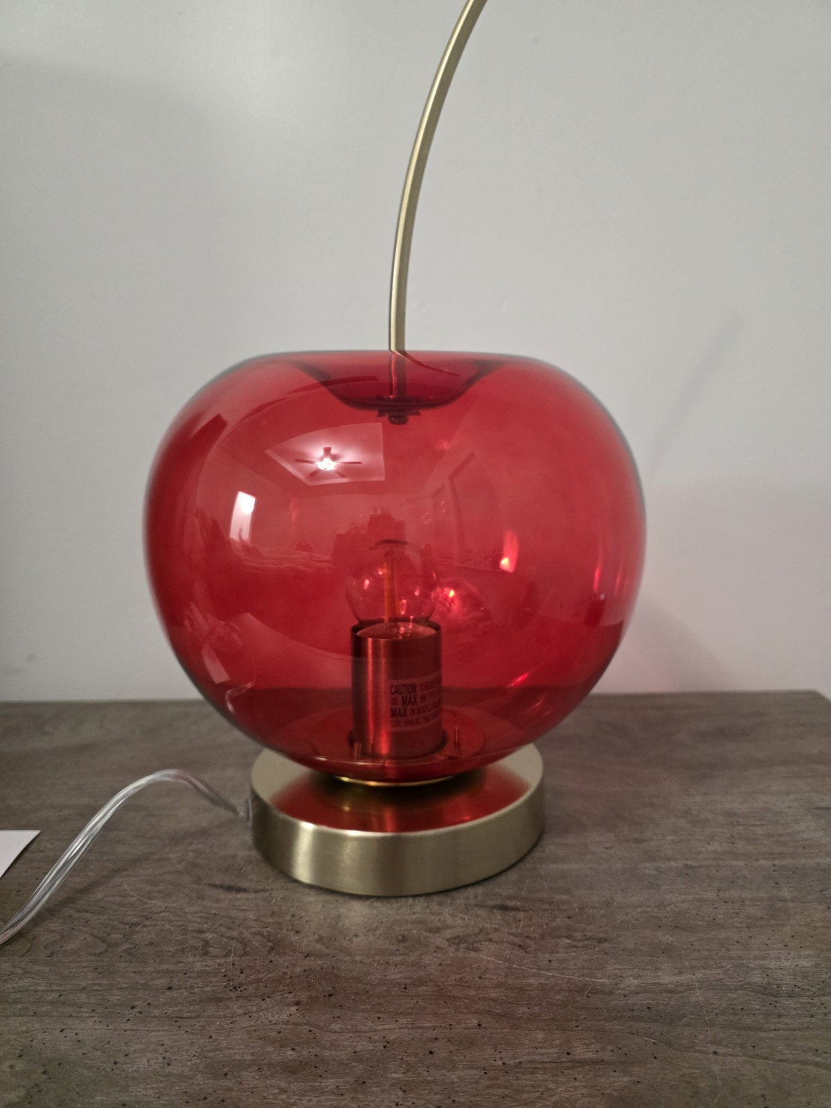 Viral Novogratz Cherry Lamp