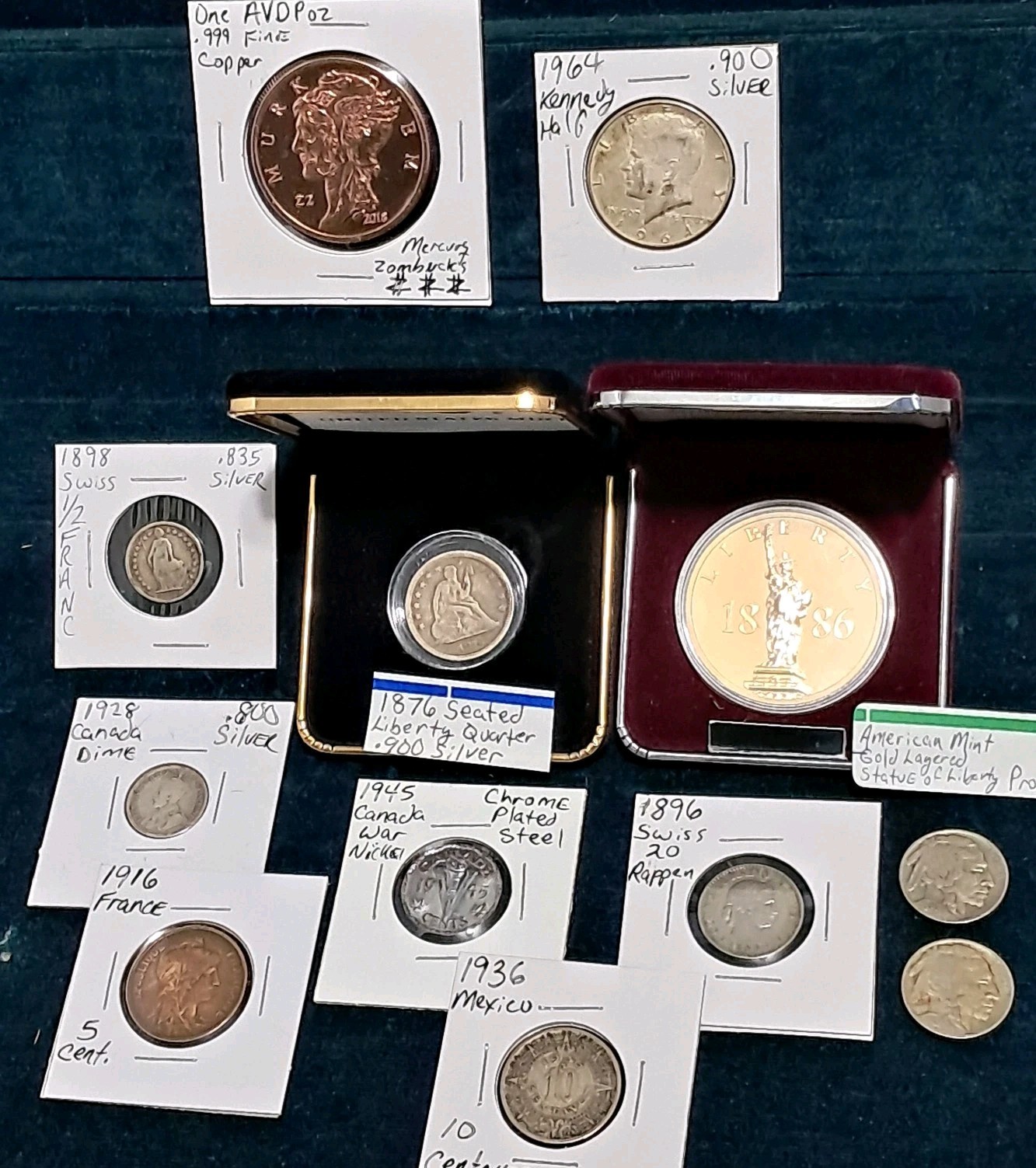 Estate Sale Junk Drawer Coin Collection Coin Lot U Get Everything Pictured