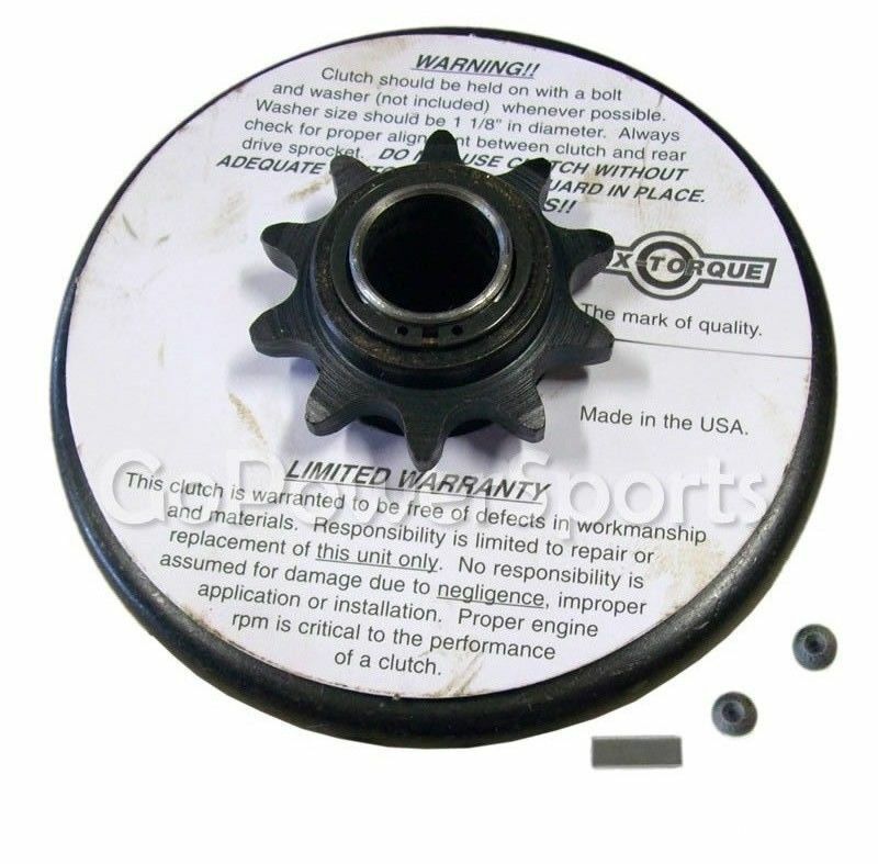 Go kart parts Centrifugal Clutch 10T 3/4" #40/41/420 chain, USA Max-Torque