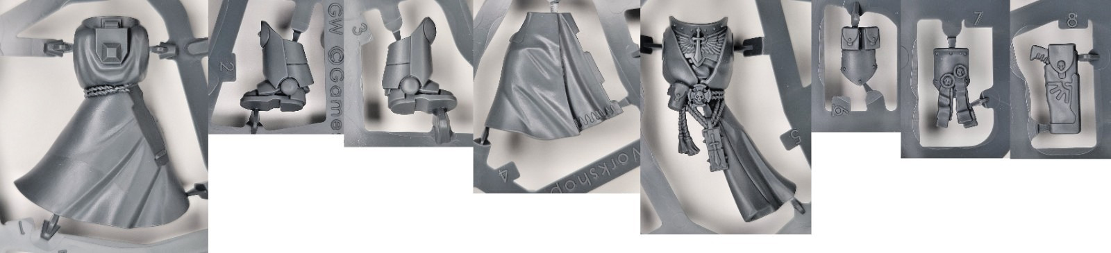 40K Space Marines Dark Angels Inner Circle Companions Bits