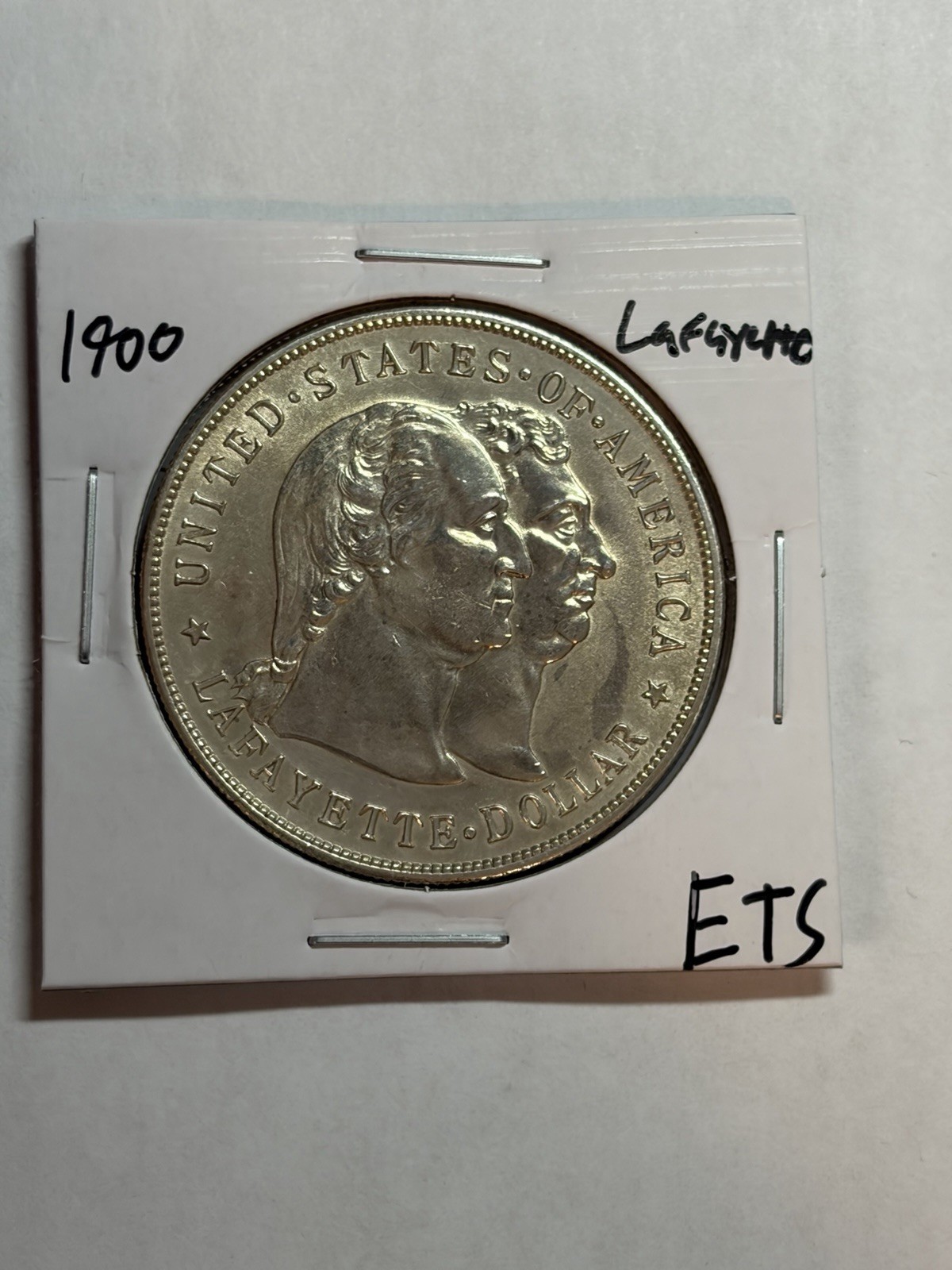 1900 Lafayette Commemorative Silver Dollar UNC Detail Tough Commem