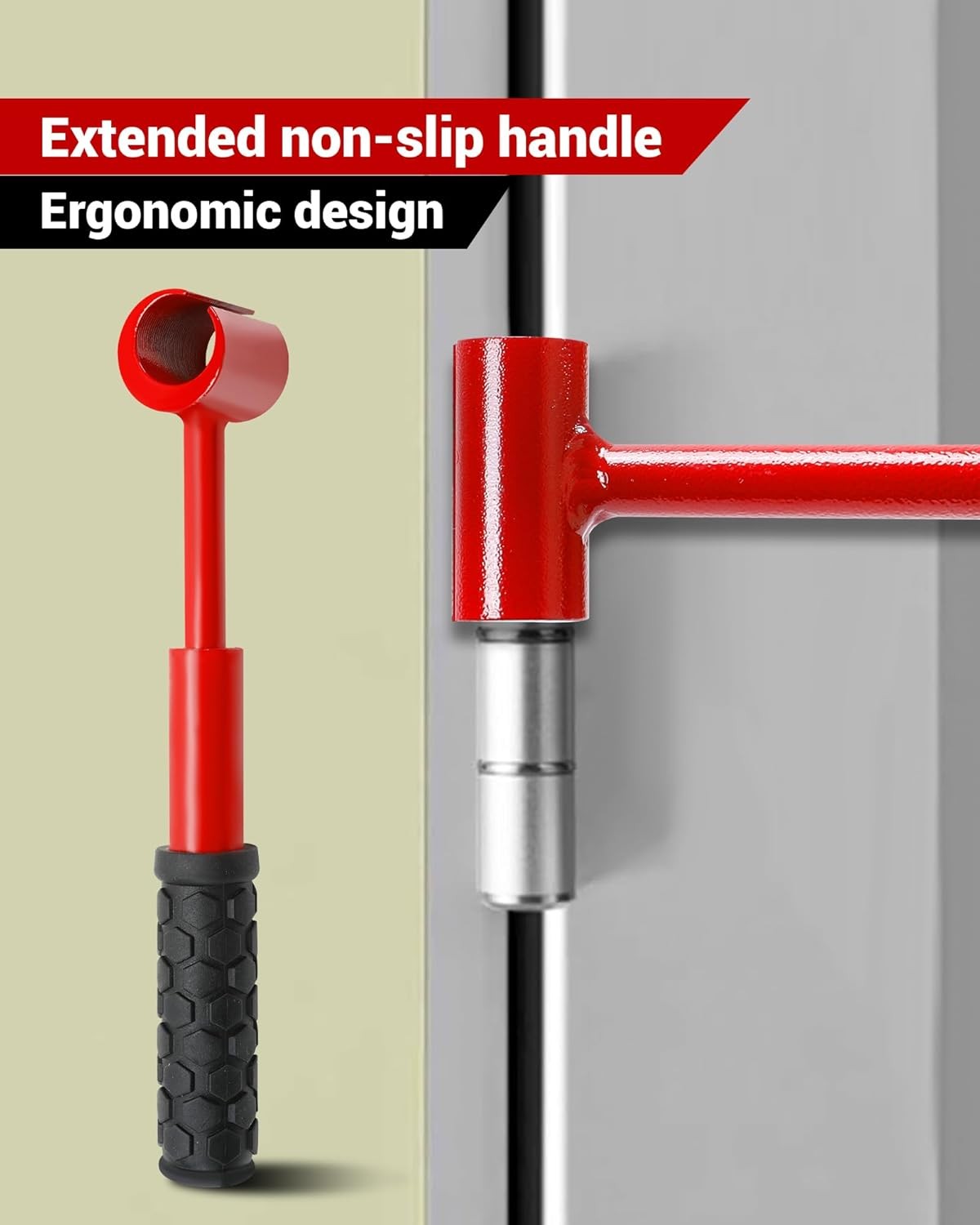 Kijeanis Hinge Gap Adjustment Wrench Set, Heavy Door Hinge Adjustment Tool